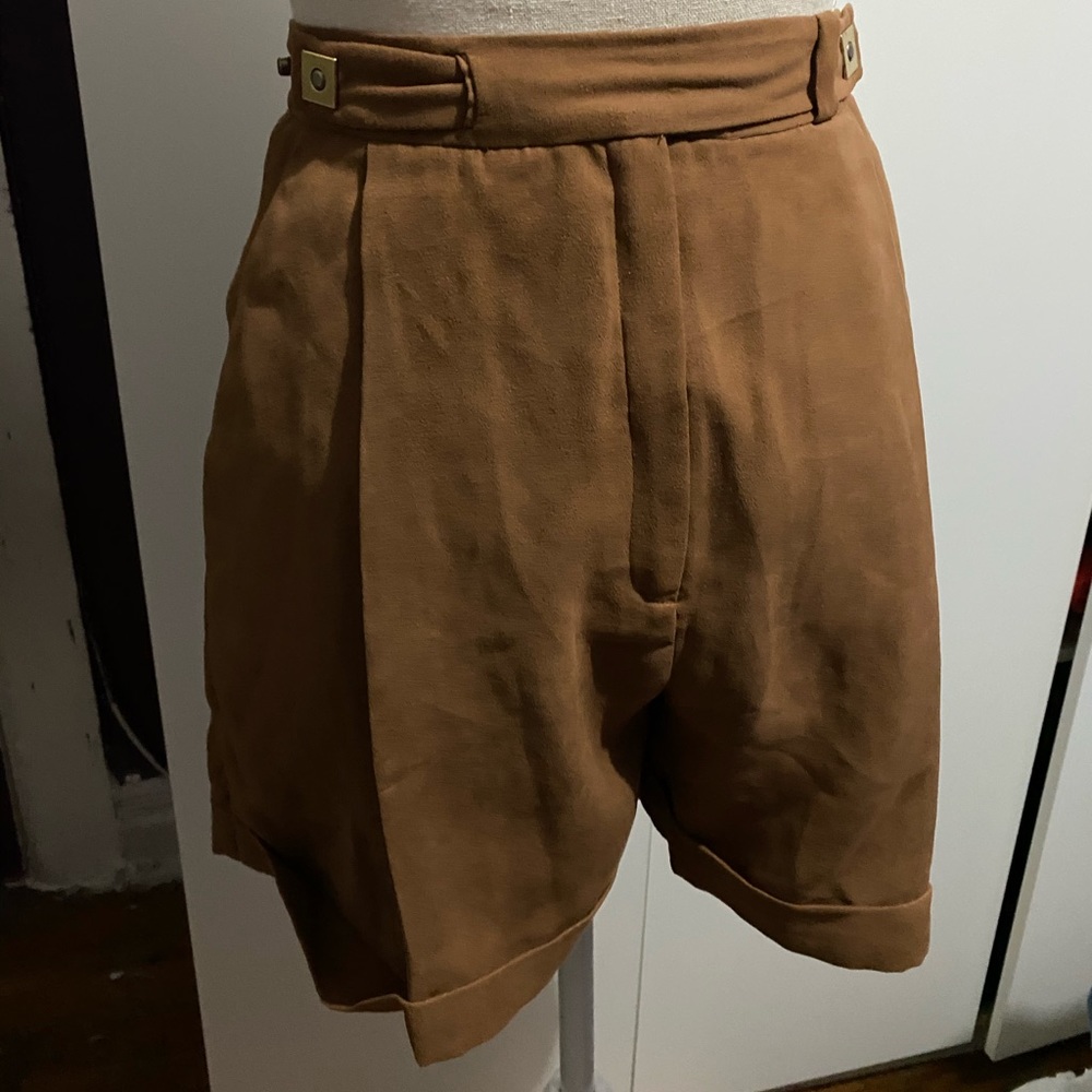 DVF high waist Suede shorts